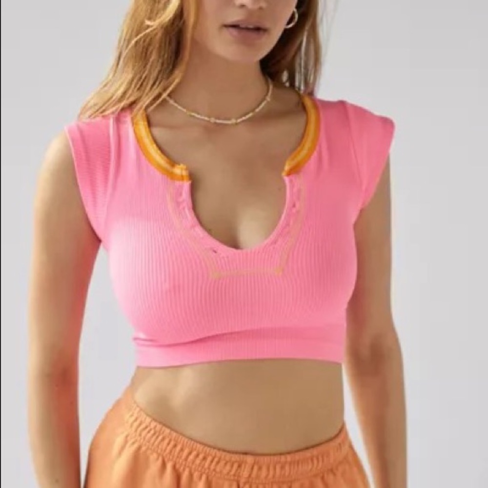 Urban Outfitters Out from Under Go for Gold Seamless Top